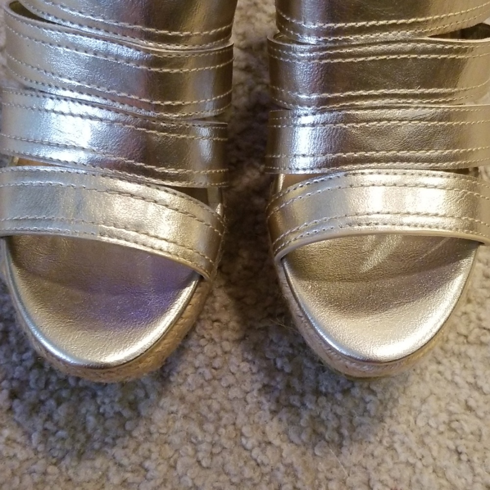 Platform Wedge Sandals - image 5